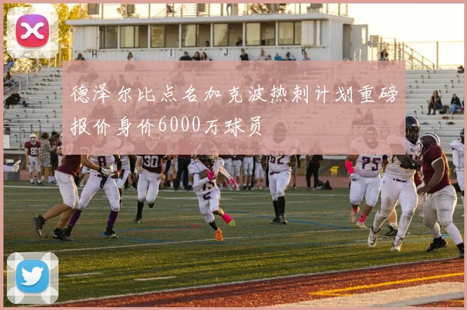 德泽尔比点名加克波热刺计划重磅报价身价6000万球员